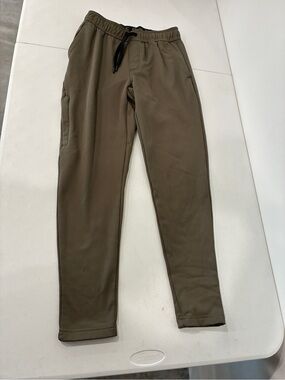 Legend Olive Green Fleece Drawstring Sweatpants/ Joggers Size Small